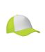 Casquette Trucker Bubble Blanc Jaune Néon MidOcean-3