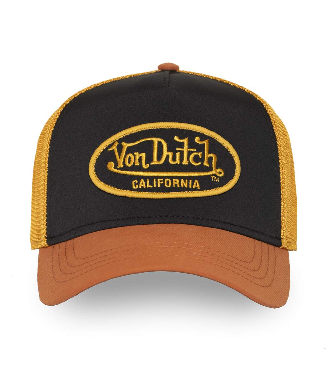 Casquette trucker en polyester 3 couleurs avec broderie Poly Vondutch-2