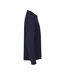 Polo Manches Longues Premium Homme Bleu Marine Foncé Clique-4