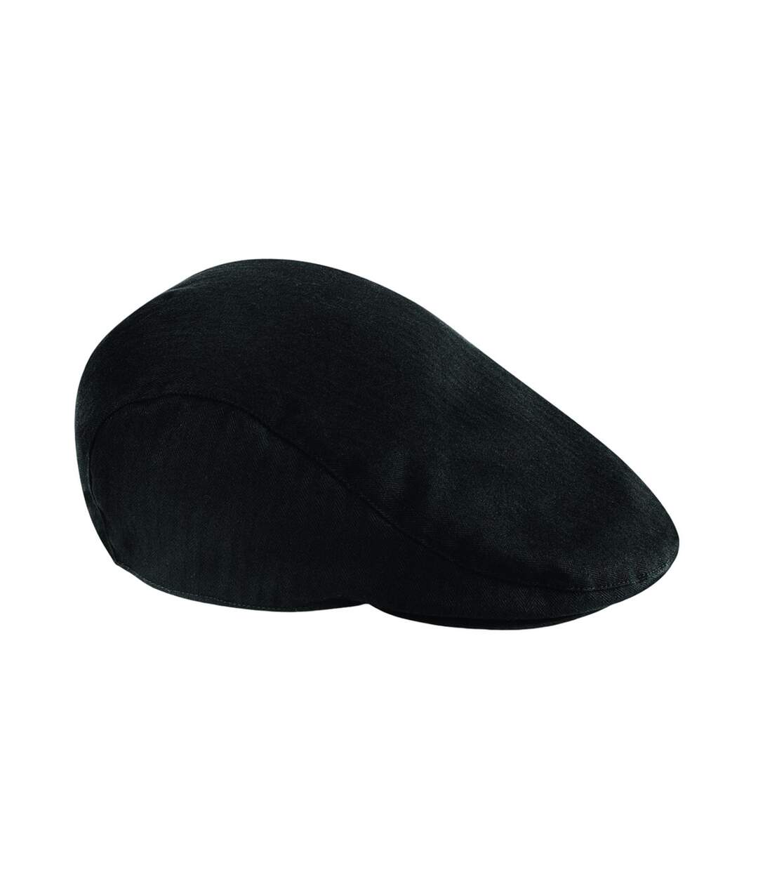 Casquette plate adulte noir Beechfield