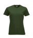 T-shirt New Classic Femme Vert Bouteille Clique-1