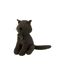Cale-Porte Chat Nœud Papillon 36cm Gris Foncé-1