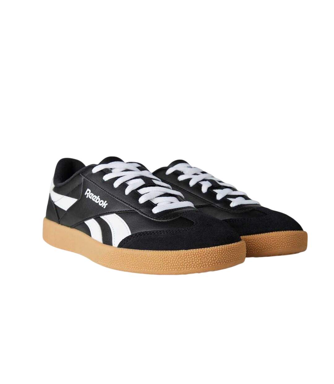 Baskets Smash Edge Homme Noir Blanc Marron Pâle Reebok-1