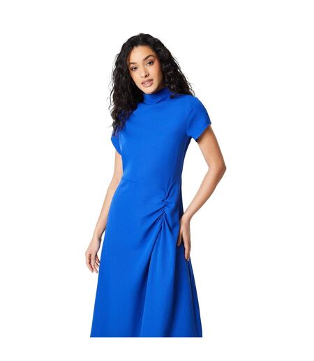 Robe mi-longue occasion femme cobalt Principles