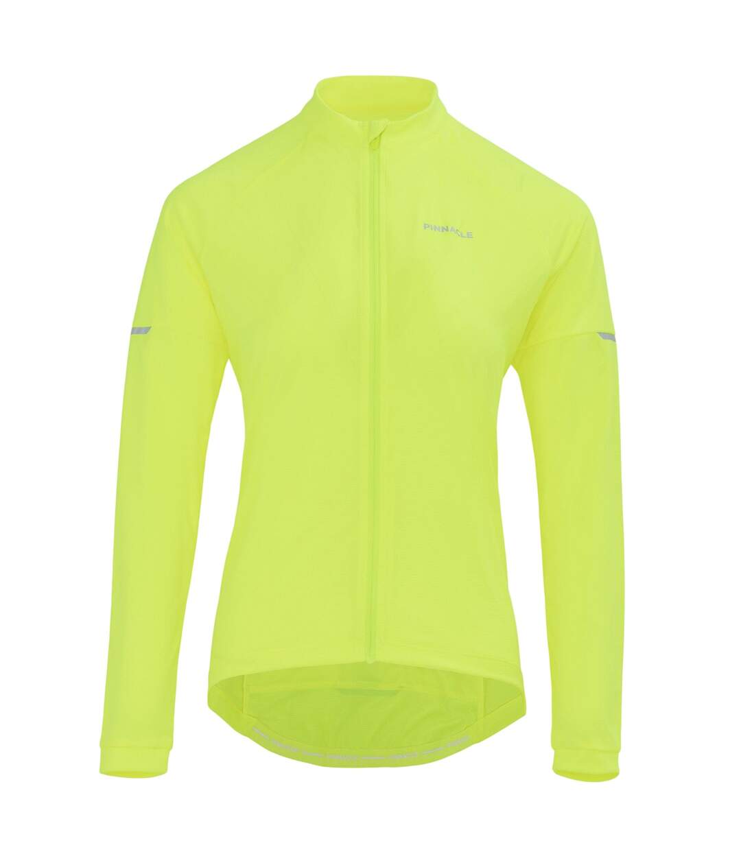 Maillot De Cyclisme Manches Longues Motif/style Logo Femme Jaune Pinnacle-1