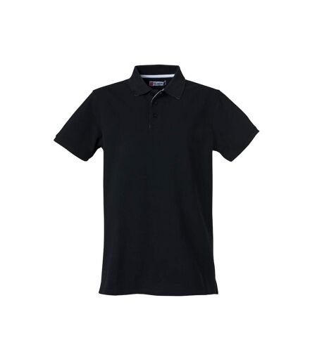 Polo Heavy Premium Homme Noir Clique