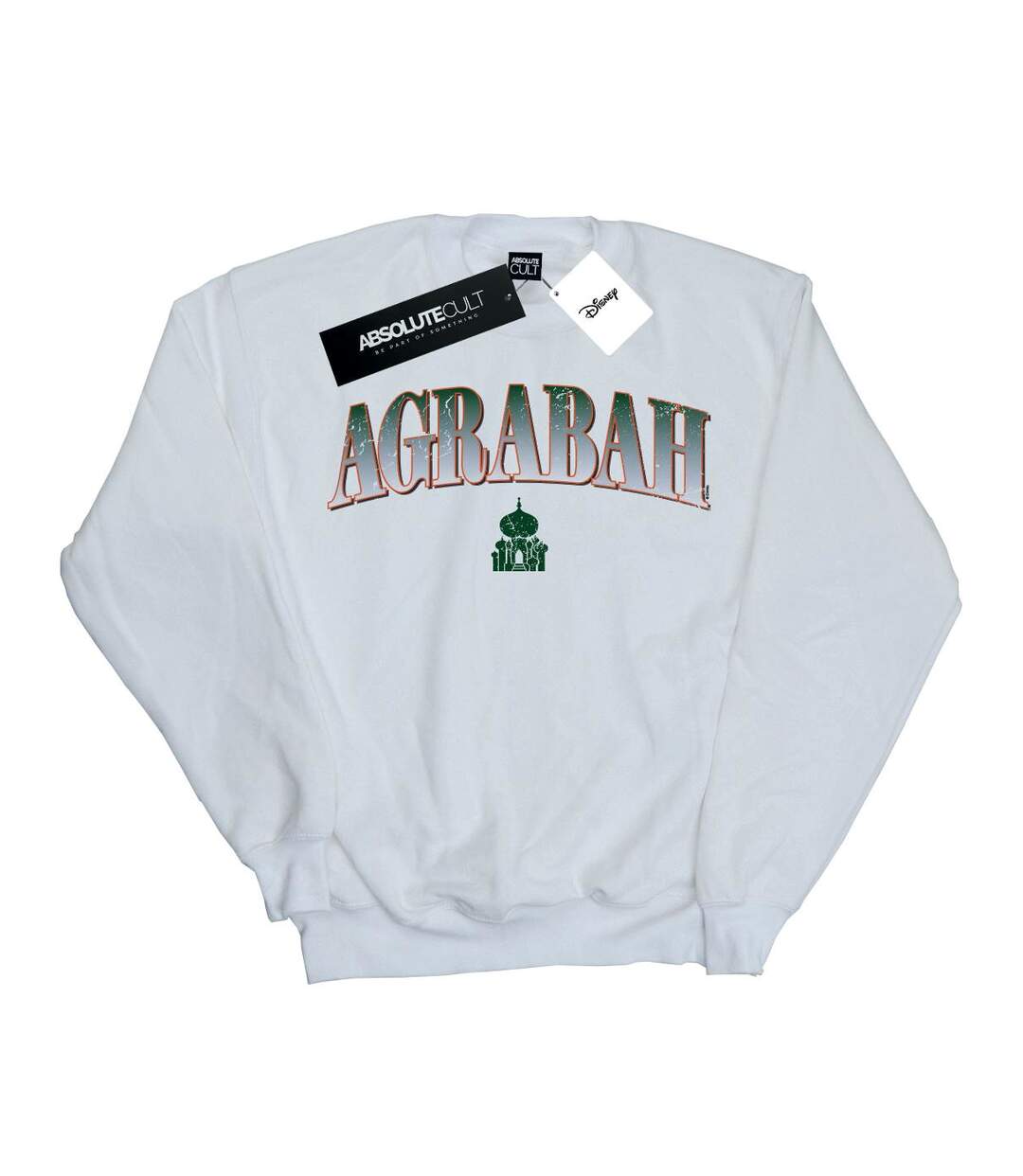 Disney - Sweat ALADDIN AGRABAH COLLEGIATE - Femme (Blanc) - UTBI14075-1