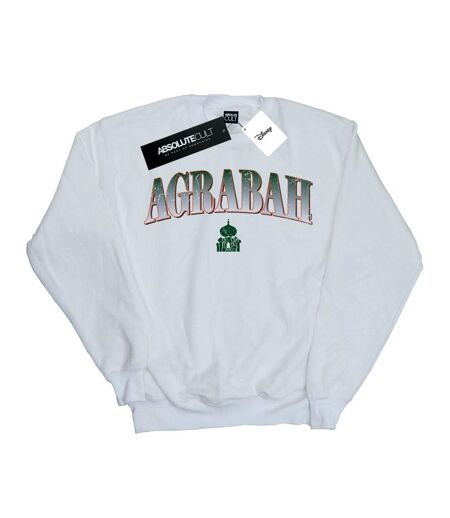 Disney - Sweat ALADDIN AGRABAH COLLEGIATE - Femme (Blanc) - UTBI14075
