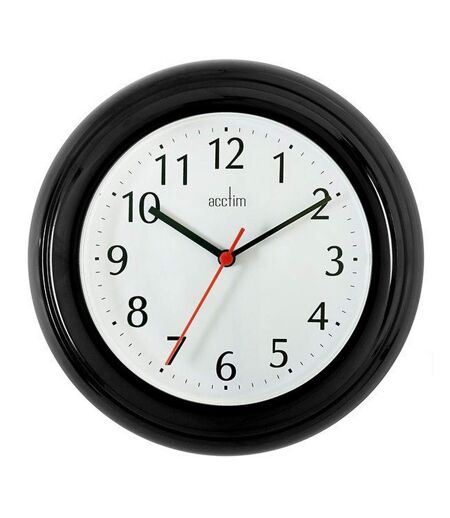 Acctim Wycombe Wall Clock (Black) (One Size)
