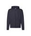 Sweat À Capuche Classic Homme Bleu Marine Sombre Fruit Of The Loom-1