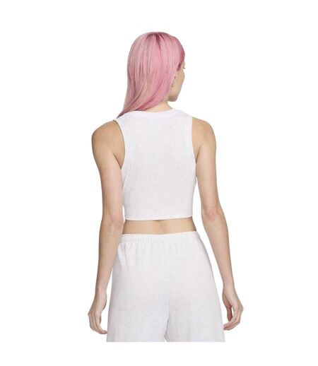 Débardeur Sans Manches Femme Gris Chiné Nike
