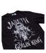 T-shirt Motif/style Imprimé Au Dos The Goblin King Tour Adulte Noir Labyrinth-4