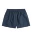 Womens/ladies Comfort Cotton Shorts Dark Blue Animal-3