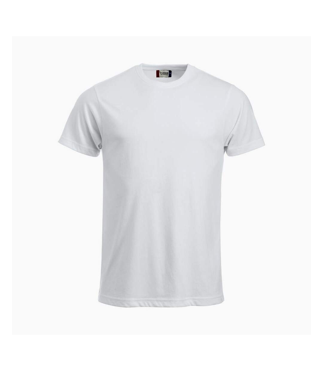 Mens new classic t-shirt white Clique