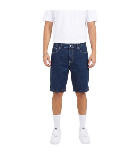 Short Homme Bleu Foncé Délavé Brave Soul