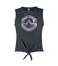 Amplified Womens/Ladies Neon Sign Pink Floyd Tank Top (Charcoal) - UTGD764