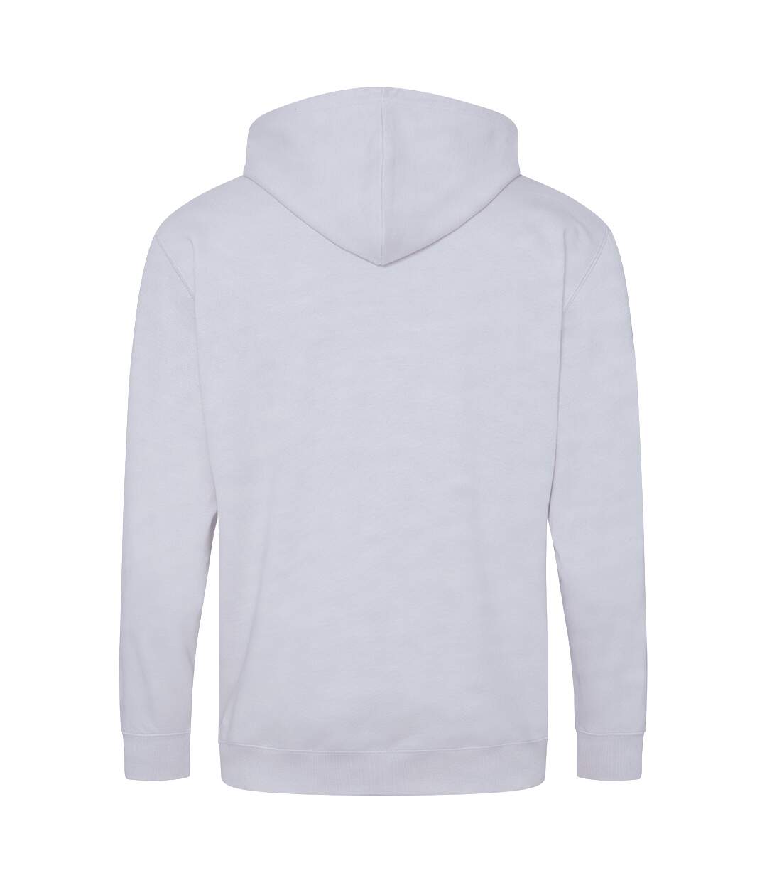 Sweatshirt à capuche et fermeture zippée homme cendre Awdis