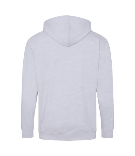 Awdis Plain Mens Hooded Sweatshirt / Hoodie / Zoodie (Ash)