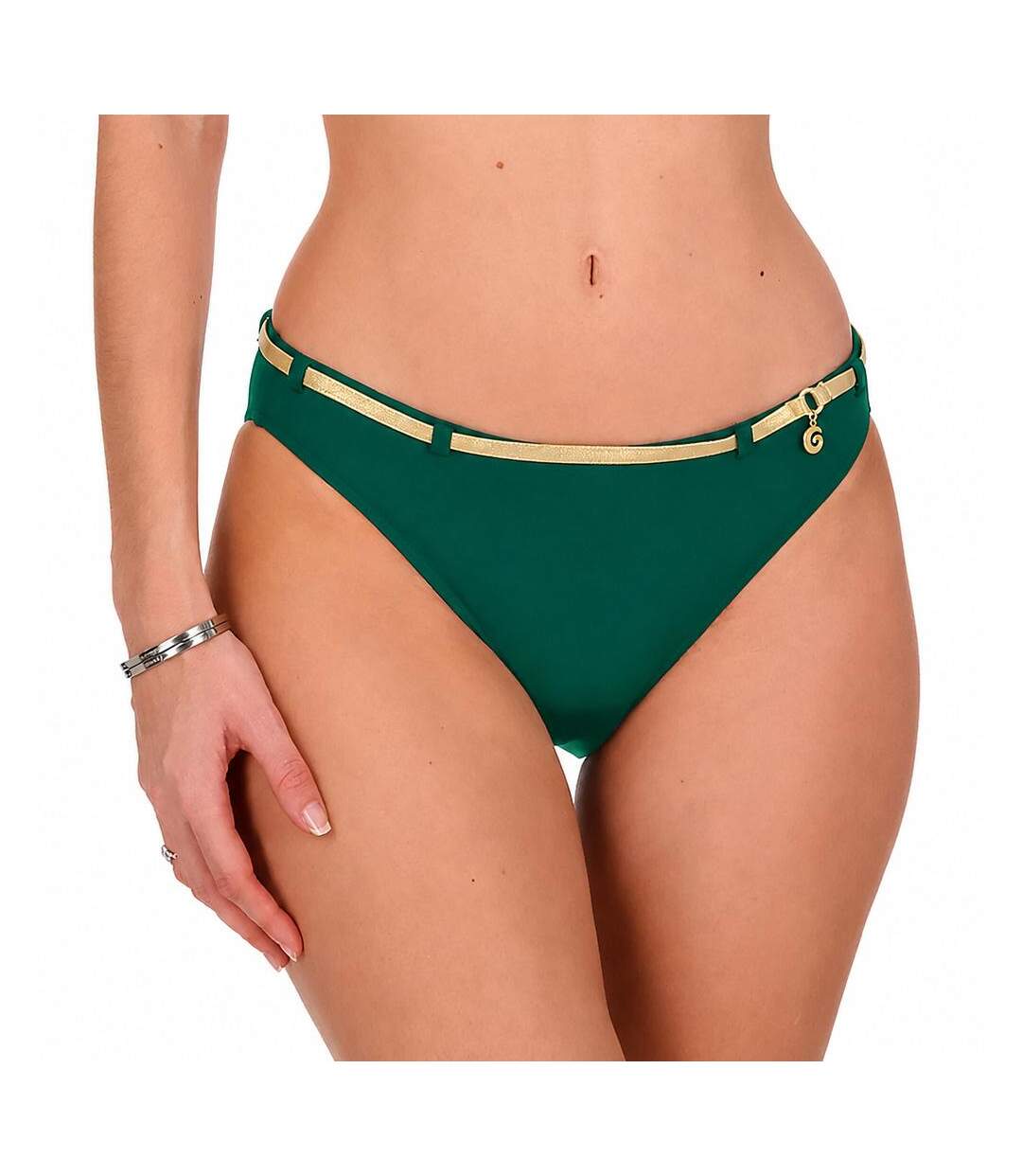 Bas de bikini vert femme grain de sable bi mojito-1