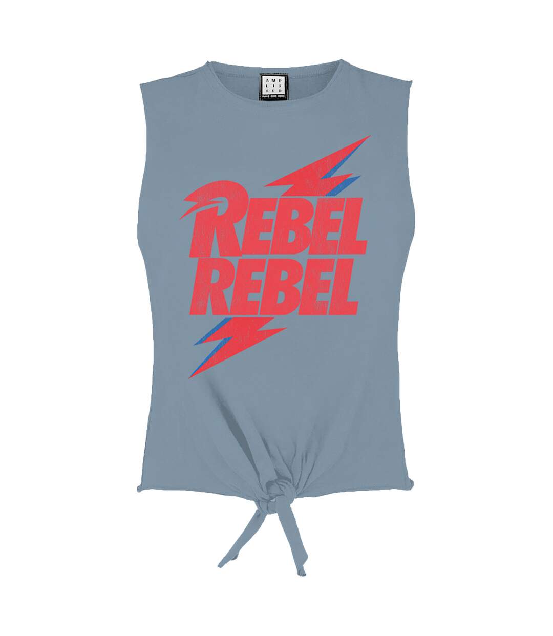 Haut court rebel rebel femme bleu Amplified-1