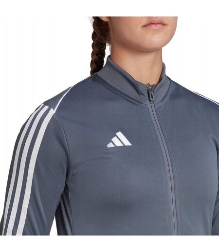 Veste Entraînement Tiro League Femme Gris Argenté Adidas
