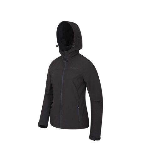 Veste Softshell Exodus Femme Noir Mountain Warehouse