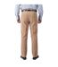 Mens Corduroy Regular Trousers Brown Harvey & Jones-2