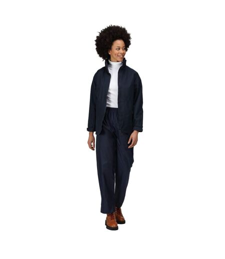 Veste Imperméable Coupe-vent Femmes Bleu Marine Regatta