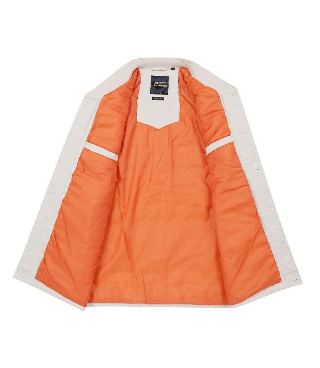 Veste Rembourrée Motif/style Logo Homme Beige Lyle & Scott-3