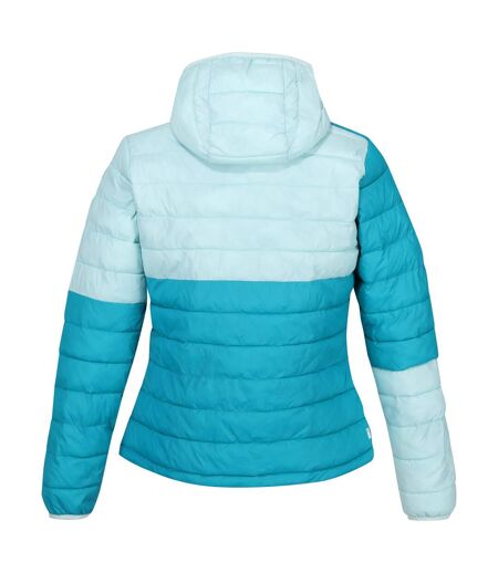 Doudoune matelassée hillpack femme bleu tahoe / turquoise délavé Regatta