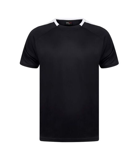 Finden and Hales - T-Shirt - Unisexe (Bleu marine / blanc) - UTPC4027