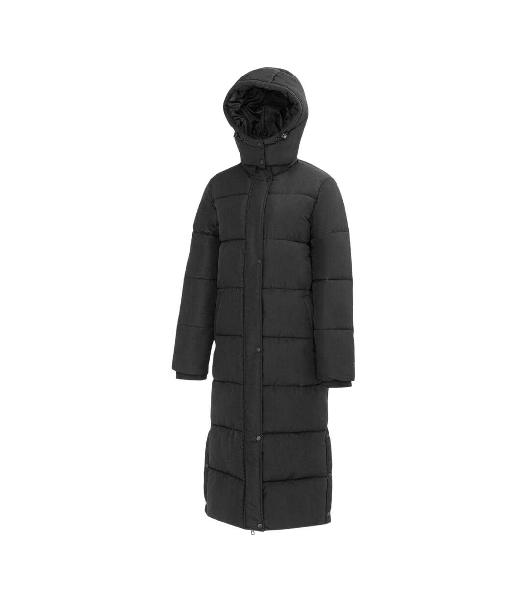 Womens/ladies Duvet Puffer Jacket Black Slazenger-3