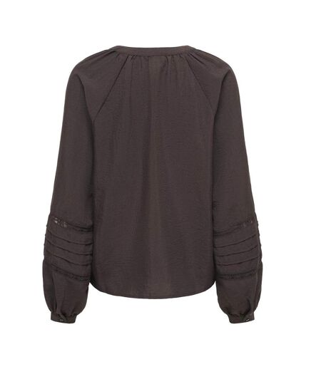 Blouse marron femme jdy train