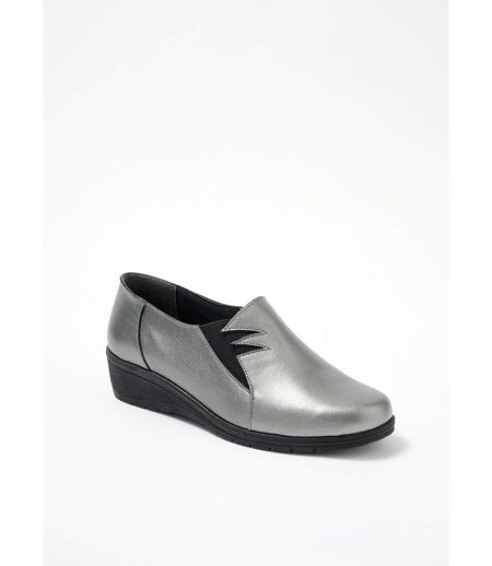 Mocassins souples élastiqués largeur confort