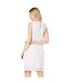 Robe femme blanc cassé Principles