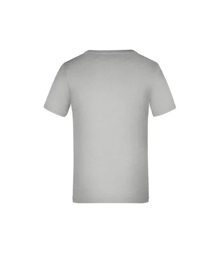 Childrens/kids Active T-shirt Light Melange James And Nicholson