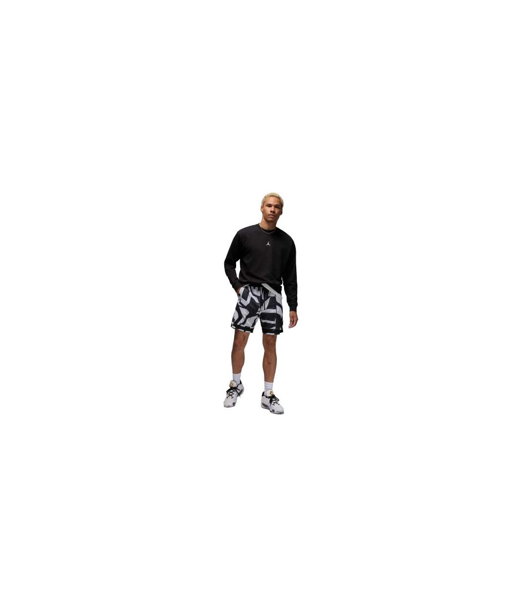 Sweat Motif/style Croisée Jordan Homme Noir Nike-1
