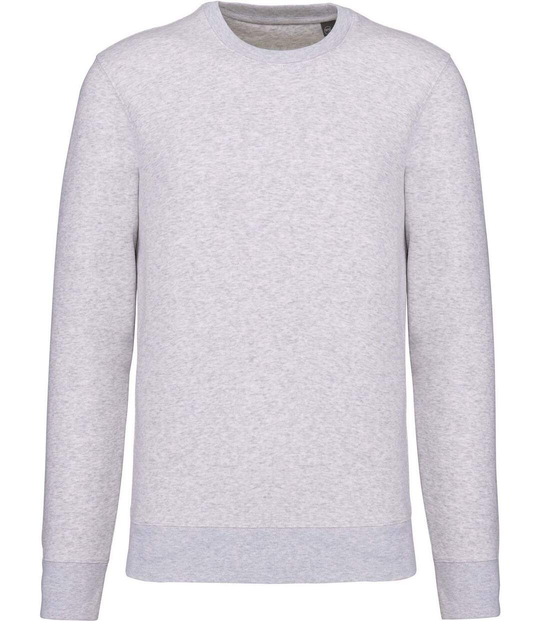 Sweat col rond écoresponsable - Mixte - K4025 - gris ash-2