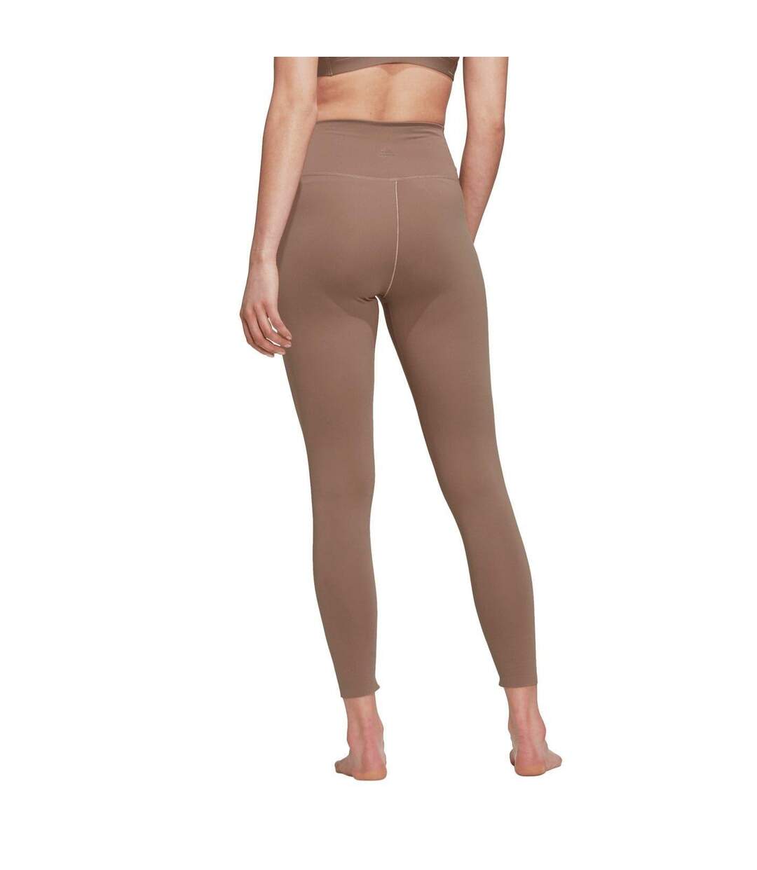 Legging Yoga Luxe Studio Femme Marron Adidas-3
