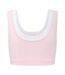 Womens/ladies Pro Layered Sports Bra Light Pink USA Pro-2