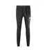 Mens Logo Jogging Bottoms Black Aquascutum-1
