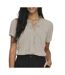 Blouse taupe femme jdy life-1