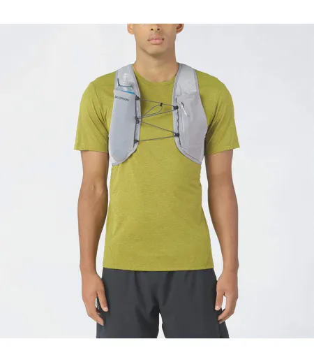 Gilet De Course Course À Pied Adulte L Gris Salomon