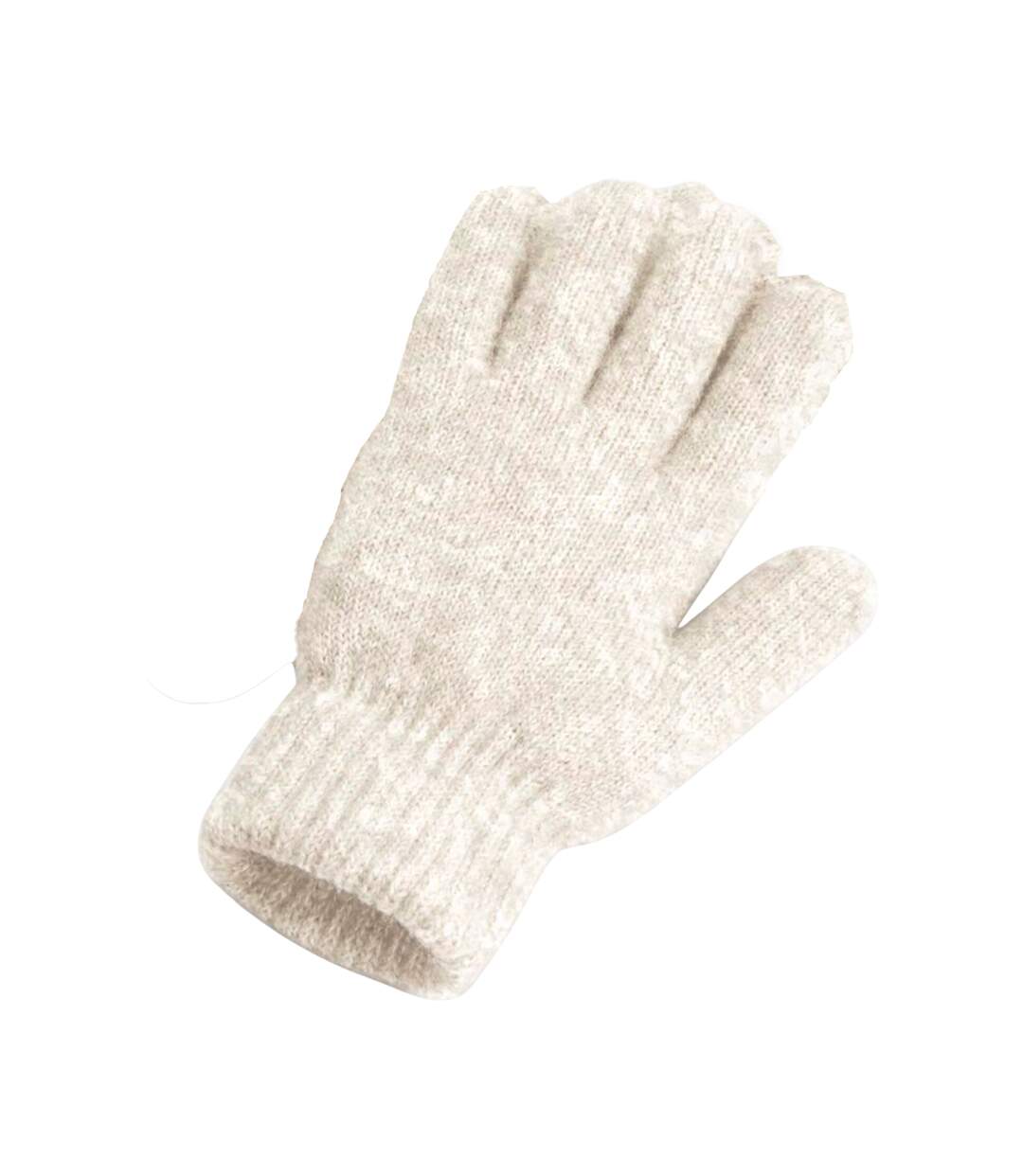 Gants Adulte Taille Unique Amande Chiné Beechfield-2