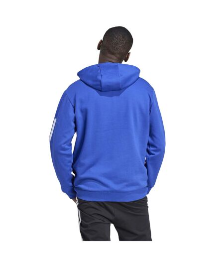 Sweat À Capuche Sport Motif/style À Rayures House Of Tiro Nations Pack Adulte Bleu Clair Blanc Adidas