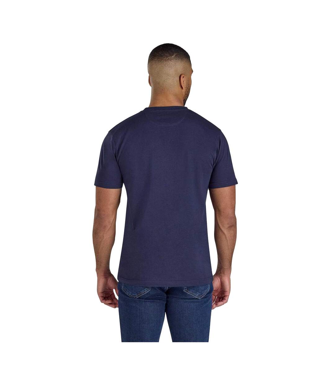 T-shirt Bully Boy Homme Bleu Marine Raging Bull-3