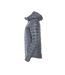 Womens/ladies Hudson Padded Jacket Grey Clique-3