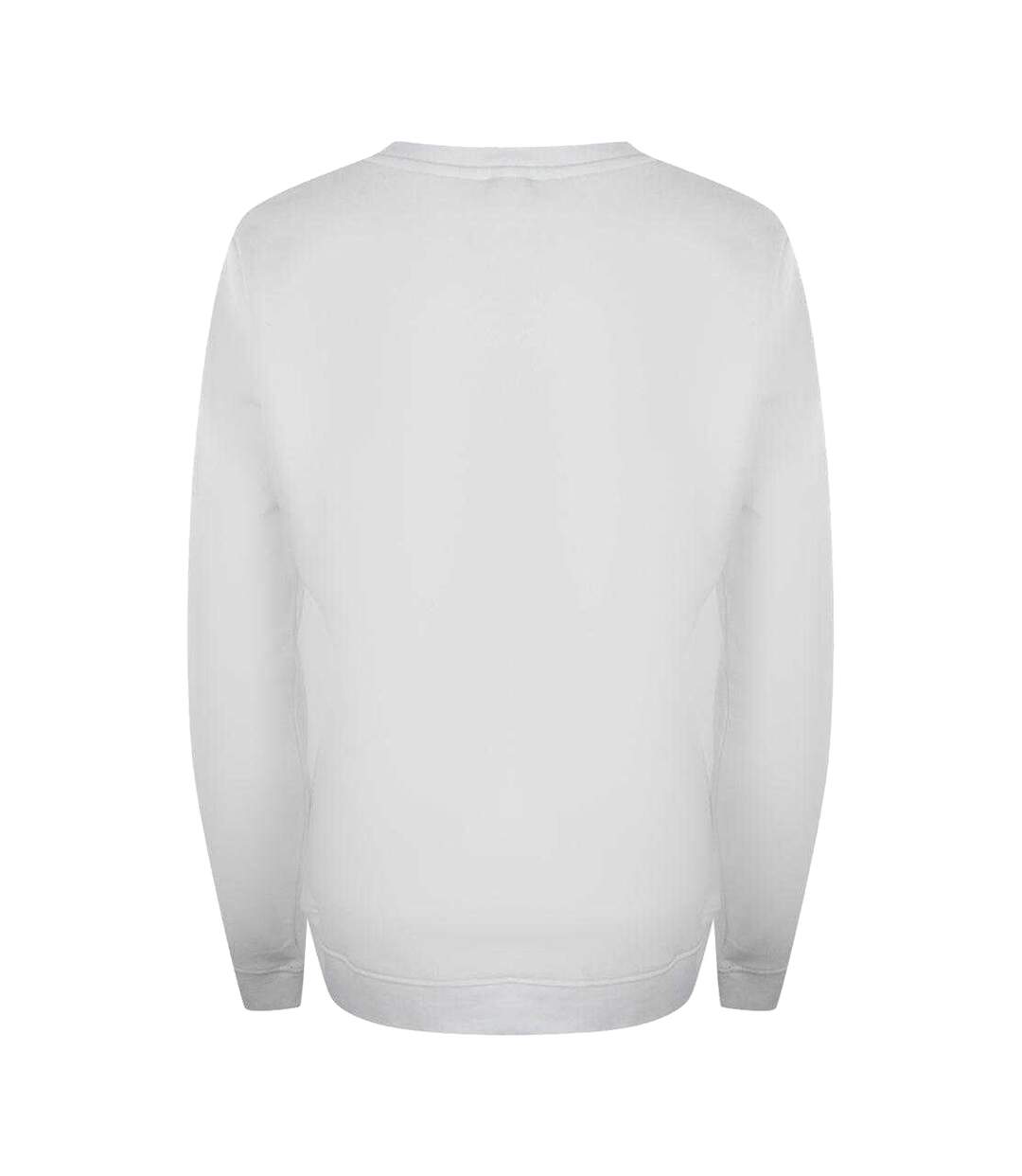 Womens/ladies Love Logo Long-sleeved Sweatshirt White Love Moschino-2