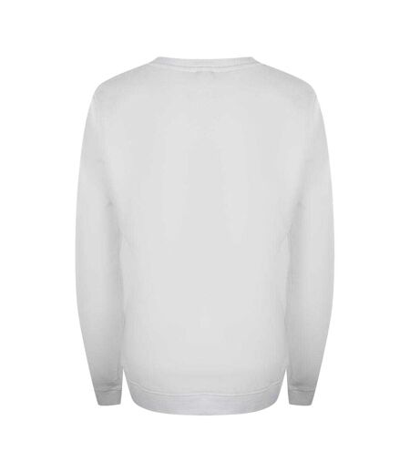 Womens/ladies Love Logo Long-sleeved Sweatshirt White Love Moschino
