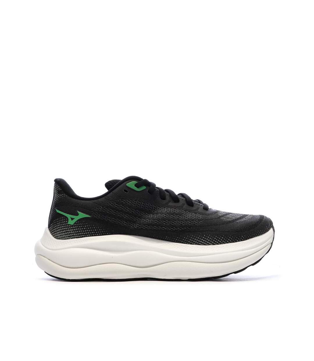 Chaussures de running noires homme mizuno wave sky 9-2